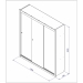 NORTON ארון בגדים דלתות הזזה